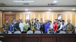 Wali Kota bersama Ketua  Pokja bersama Jajarannya 