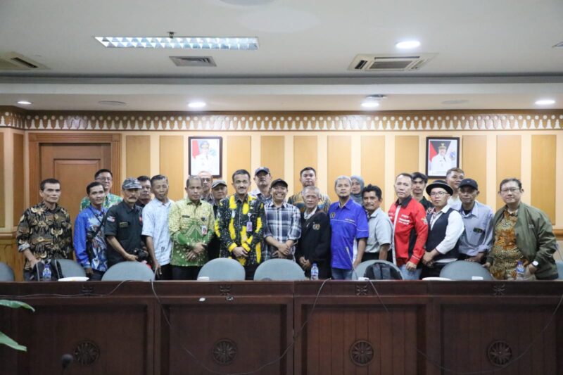 Wali Kota bersama Ketua  Pokja bersama Jajarannya 