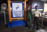 TNI dan Bulog Perkuat Pengamanan Gudang Pangan di Tulungagung
