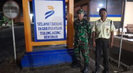 TNI dan Bulog Perkuat Pengamanan Gudang Pangan di Tulungagung
