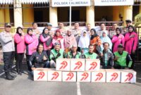 Polres Jakarta Barat Gelar Bakti Sosial dan Kesehatan Sambut Hari Bhayangkara ke-79
