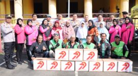 Polres Jakarta Barat Gelar Bakti Sosial dan Kesehatan Sambut Hari Bhayangkara ke-79