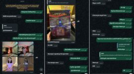 Bukti Wa dengan pekerja di Comfort Spa