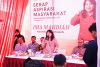 Wakil Ketua DPRD DKI Jakarta Imah Mahdia Serap Aspirasi Warga di Glodok dan Mangga Besar.