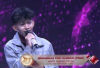 Foto:  Firgi Bandung D'Academy 7. (Dok-YouTube Indosiar)