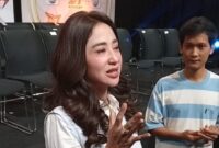 Foto: Dewi Persik saat Wawancara di SCTV Tower. (Dok/Fhm/Okj)