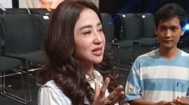 Foto: Dewi Persik saat Wawancara di SCTV Tower. (Dok/Fhm/Okj)