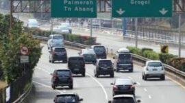 Foto: Ruas Jalan Tol Slipi Palmerah. (Dok-Istimewa)