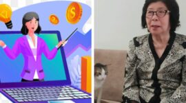 Foto: Kolase Ilustrasi Saham dan Psikiater Dr. Mintarsih Abdul Latief, Sp.KJ. (Dok-PNGWING/Fhm/Okj)