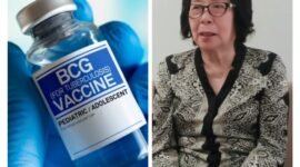 Foto: Kolase Ilustrasi Vaksin BCG dan Psikiater Dr. Mintarsih Abdul Latief, Sp.KJ. (Dok-Shutterstock/Fhm/Okj)