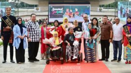 Jakarta Pusat Rayakan HUT Kota Bersama Penyandang Disabilitas di Lapangan Banteng
