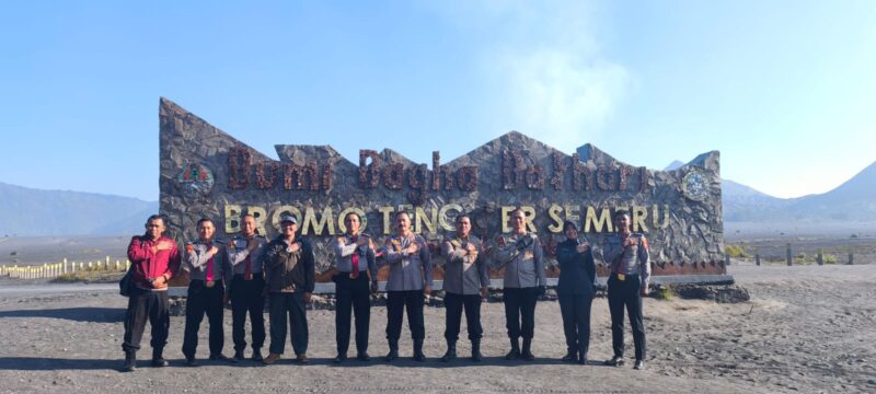 Taman Nasional Bromo Jadi Lokasi Bimtek Polri, Fokus pada 121 Kriteria Keamanan Wisata