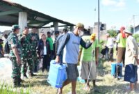 Hama Wereng Batang Cokelat Meluas, Kodim 0802/Ponorogo Tak Tinggal Diam