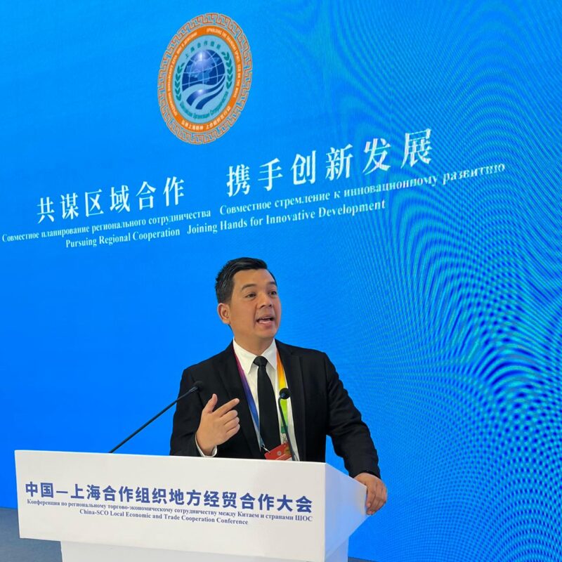 Dr. Lucky Bayu Purnomo Ukir Sejarah sebagai Delegasi Pertama Indonesia di Forum Investasi Internasional SCO 2025
