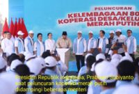 Presiden Prabowo Luncurkan 80.000 Kopdeskel Merah Putih, Mendagri Tito Kawal Langsung dari Klaten