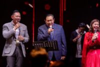 Foto: SBY dan AHY bersama Merry Riana saat Bernyanyi. (Dok-Istimewa)