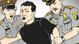 Foto: Ilustrasi Preman Ditangkap Polisi. (Dok-Istimewa)