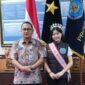 Foto: Puteri Anak Indonesia Budaya 2023, Ry Hyori Dermawan bersama Kepala BNNP Bali, Brigjen Pol. Rudy Ahmad Sudrajat, S.I.K., M.H. (Dok-Istimewa)
