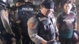 Foto: AIPTU MP Ambarita saat di Lokasi. (Dok-Istimewa)