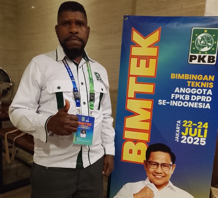 Foto: Anggota Dewan Perwakilan Rakyat Daerah (DPRD) Kabupaten Manokwari Selatan, Provinsi Papua Barat, Edison Trirbo dari Fraksi Partai Kebangkitan Bangsa (FPKB). (Dok/Fhm/Okj)