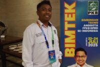 Foto: Sekretaris Dewan Tahfidz DPC PKB Kabupaten Maluku Barat Daya (MBD), Karel Lilai Helnia. (Dok/Fhm/Okj)