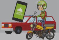 Foto: Ilustrasi Pengendara Transportasi Berbasis Aplikasi. (Dok-Istimewa)