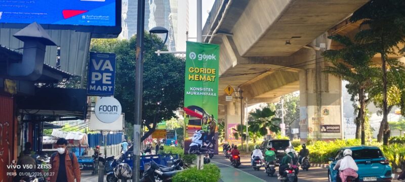 Reklame Ilegal Tak Tersentuh, Pengawasan di Jakarta Dipertanyakan