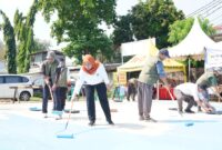 Bapas Jakarta Barat Gelar Aksi Sosial Bersama Klien di Palmerah, Dukung Implementasi KUHP Baru
