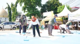 Bapas Jakarta Barat Gelar Aksi Sosial Bersama Klien di Palmerah, Dukung Implementasi KUHP Baru
