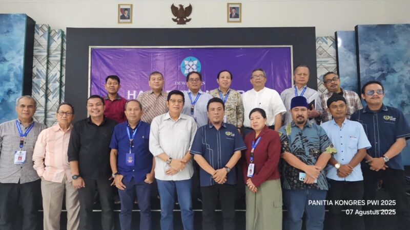Kongres PWI 2025 Gunakan DPT Kongres Bandung, Total Suara Sah Jadi 87