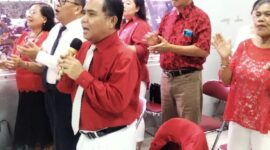 Jemaat GPdI Immanuel Pesakih Sambut Kembalinya Pdt Decky Lavian
