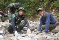 Gotong Royong TNI dan Masyarakat, Wujudkan Kemajuan di Desa Ngranget
