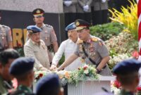 Kapolri Listyo Sigit Resmikan Patung M. Jasin, Simbol Perjuangan Polisi Istimewa