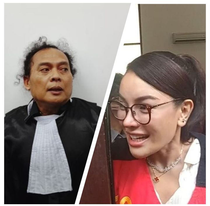 Foto: Kolase, Praktisi Hukum Deolipa Yumara dan Nikita Mirzani. (Dok/Fhm/Okj)