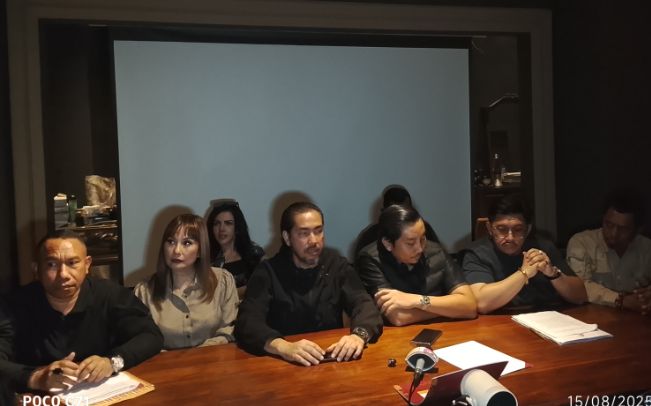 Foto: Konferensi Pers Kericuhan di Studio TV One, Sunan Kalijaga Laporkan Dugaan Penyerangan. (Dok/Fhm/Okj)