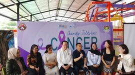 Foto: Organisasi Masyarakat Kerapatan Indonesia Tanah Air (KITA) mengadakan kegiatan sosial bertajuk Charity Cancer “Merdeka dari Kanker”, di Jakarta, Rabu (20/8). (Dok/Fhm/Okj)