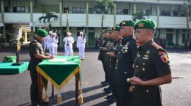 Danrem 083/Bdj Serahkan Tongkat Komando kepada Tiga Pejabat Baru