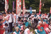 Foto: HKG PKK 2025 di Jaksel: Ribuan Warga Tumpah Ruah Ikuti Funwalk dan Bazar UMKM.