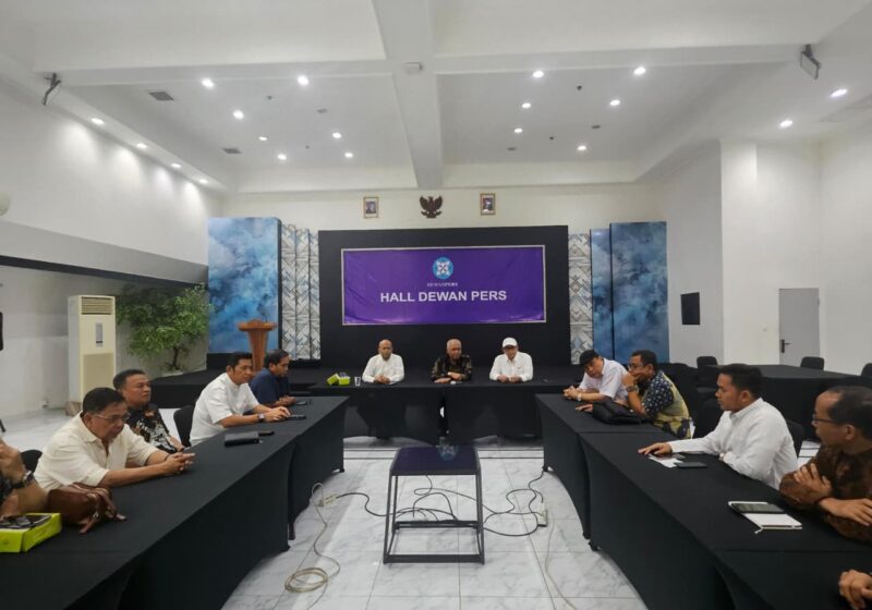 Foto: Akhmad Munir Umumkan Susunan Pengurus Lengkap PWI Pusat 2025–2030.