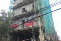 Foto: Bangunan Bermasalah segel jadi ladang meraup ke untungnya pribadi oknum pejabat Citata Jakarta Pusat.
