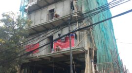 Foto: Bangunan Bermasalah segel jadi ladang meraup ke untungnya pribadi oknum pejabat Citata Jakarta Pusat.
