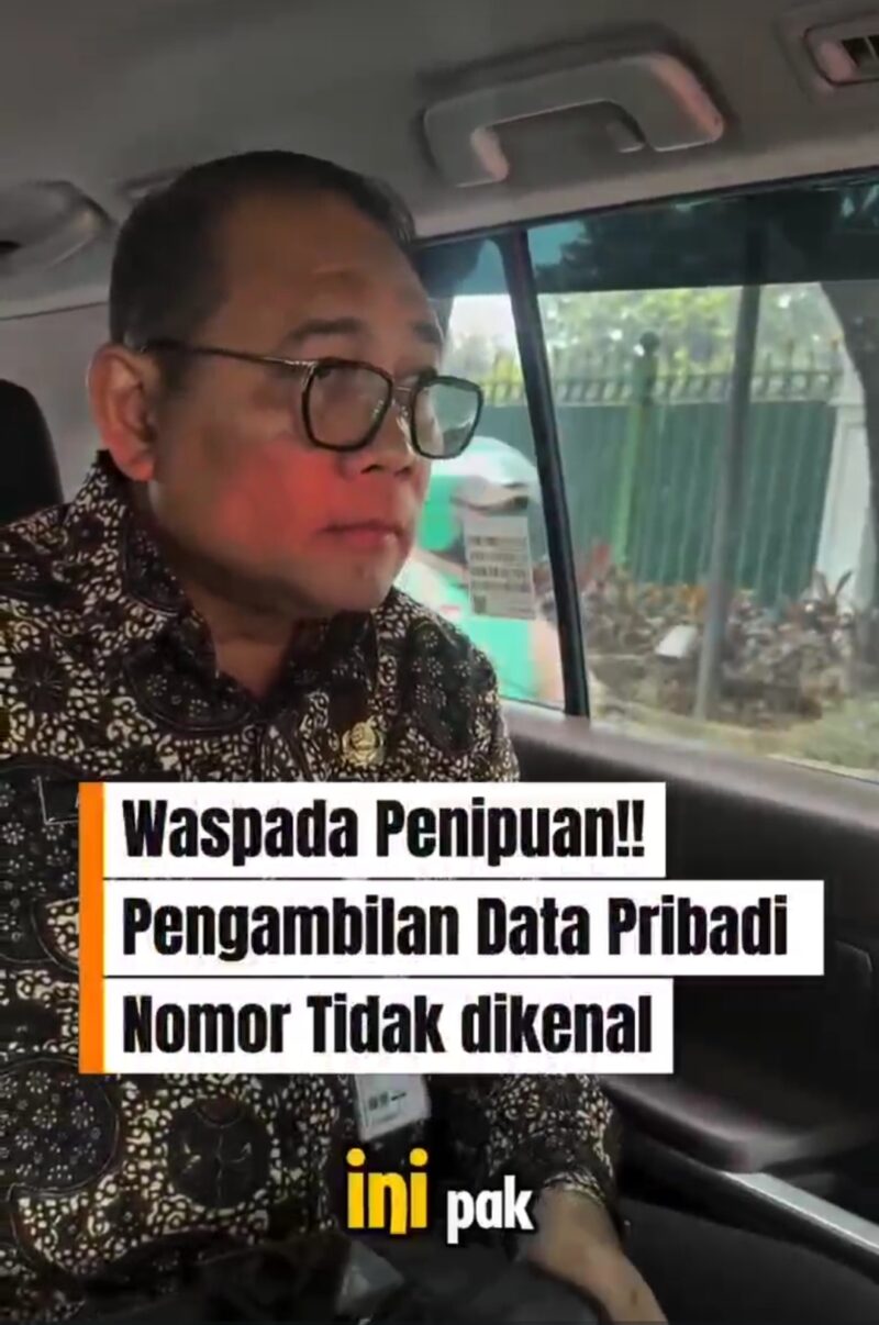 Foto: Wali Kota Jakarta Pusat, Arifin, memperingatkan masyarakat untuk waspada terhadap modus penipuan yang mengatasnamakan layanan KTP digital.