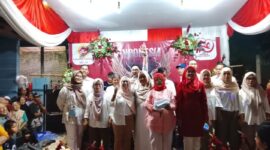 Foto: RW 03 Bidara Cina Gelar Panggung HUT RI ke-80 Sajikan Hiburan Tarian, DJ Hingga Doorprize Menarik, Sabtu (6/9/2025). (Dok/Fhm/Okj)