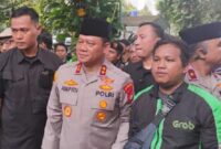 Foto: Kapolda Metro Jaya, Irjen Pol. Asep Edi Suheri, saat di TPU Karet Bivak Jakarta Pusat, Jumat (29/8/2025). (Dok-Istimewa)