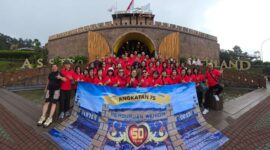 Foto: Perguruan Wahidin mencatat sejarah penting melalui penyelenggaraan Reuni Emas 50 Tahun Angkatan 1975 yang berlangsung pada 12–14 September 2025 di Hotel Bukit Vipassana, Lembang, Jawa Barat. (Dok-Istimewa)