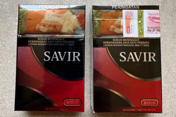 Foto: Rokok Merk Savir Milik Johan Sugiharto Penguasa Asal Malang. (Dok-Istimewa)
