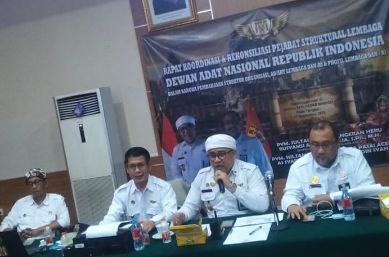 Foto: Munas I dibuka secara resmi oleh Dipertuan Agung Lembaga DAN RI, PYM. Sultan Sepuh Pangeran Heru Rusyamsi Arianatareja, S.Psi., M.H. (Dok-Istimewa)