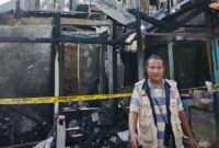 Foto: Kondisi Kios di Pasar Krenso, Bidaracina Pasca Kebakaran, Rabu (24/9/2025). (Dok-Okj)