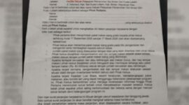 Foto: Surat Perjanjian Kerja Sama dengan Satuan Pelayanan Pemenuhan Gizi (SPPG) pada 19 Agustus 2025. Surat tersebut muncul ke publik setelah viral di media sosial dan menuai beragam kritik. (Dok-Istimewa)