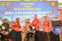 Foto: Fun Bike HUT ke-80 TNI di Madiun Meriah, Danrem 081/DSJ Serahkan Hadiah Utama